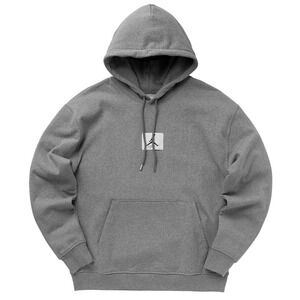 Nike Jordan Flight‎ Fleece Pullover Hoodie Gray Menswear Medium